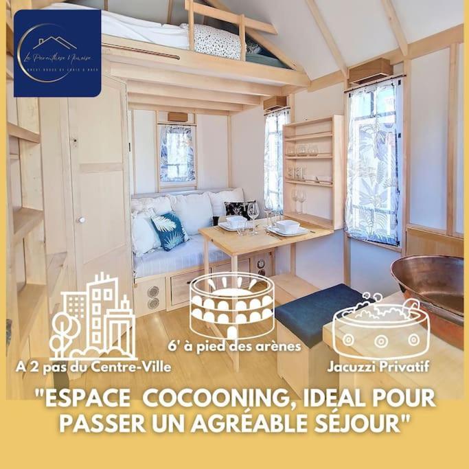 Cosy Tiny Centre-Ville De Nîmes Exteriör bild